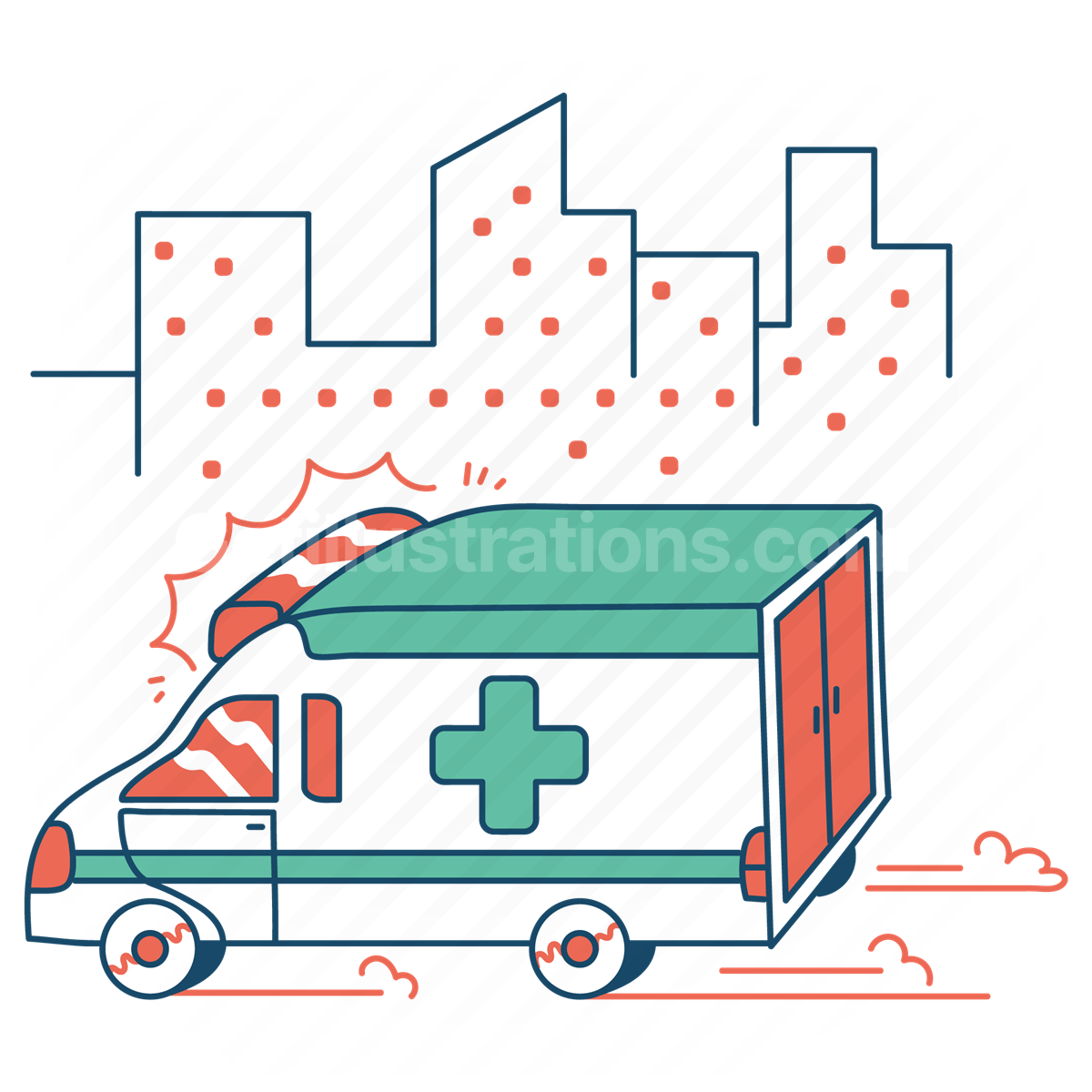 Transportation and Logistics  illustration